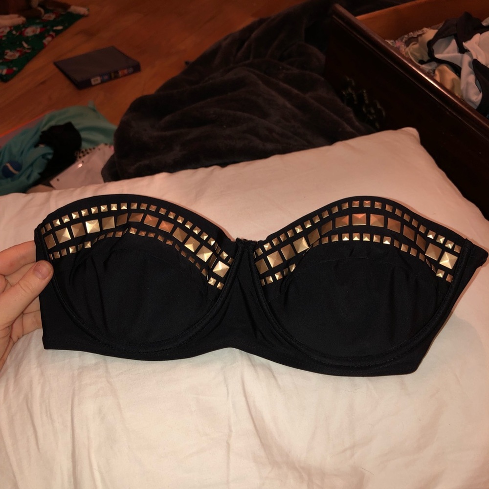 Studded Bikini Top